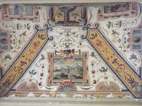 Lavori a Palazzo d'Accursio: riemerge un'antica volta decorata